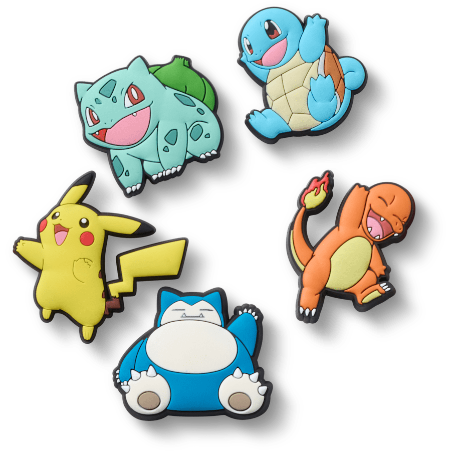  Pokémon Combo 5 Pack - charm view - Jibbitz
