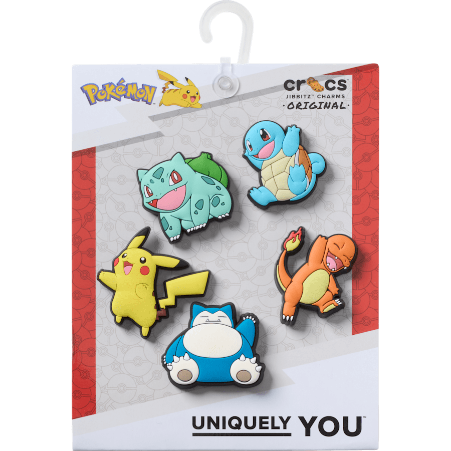  Pokémon Combo 5 Pack - Custom Angle - Jibbitz