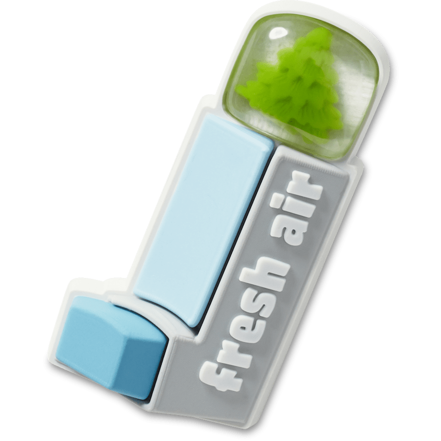  Dimensional Fresh Air Inhaler - charm view - Jibbitz