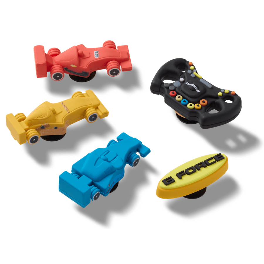 G Force Racer 5 Pack - Custom Angle - Jibbitz Charms