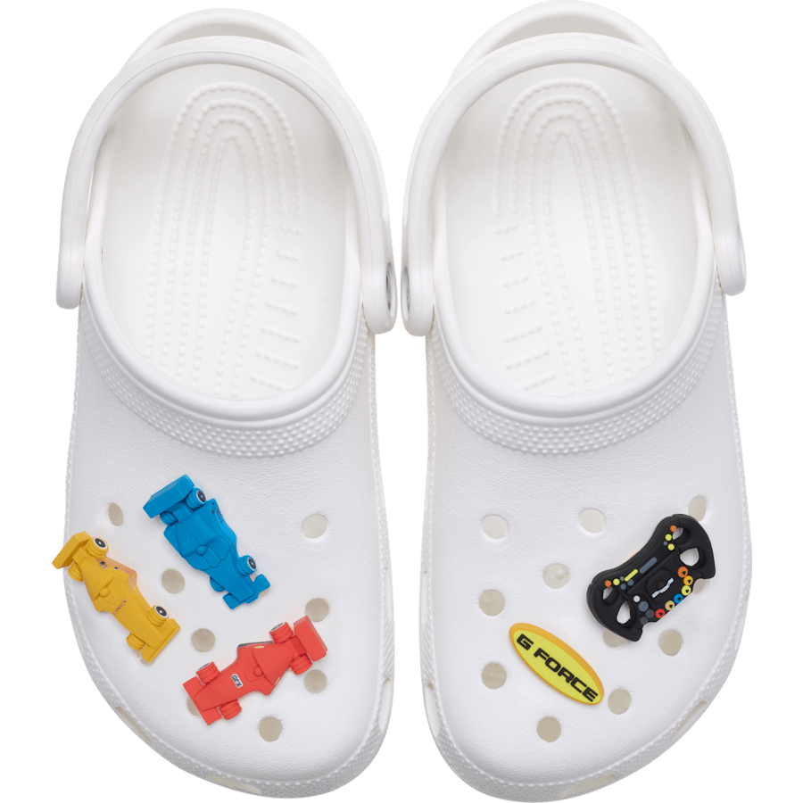 G Force Racer 5 Pack - charm-on-shoes - Jibbitz Charms