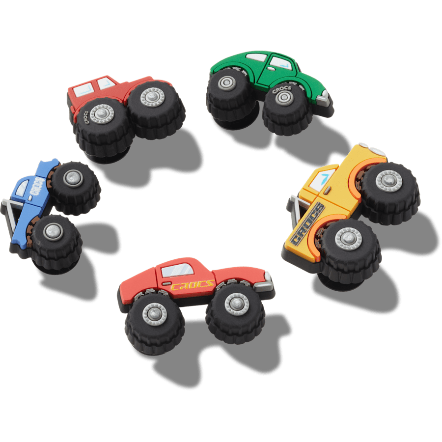 Monster Truck 5 Pack - Custom Angle - Jibbitz Charms