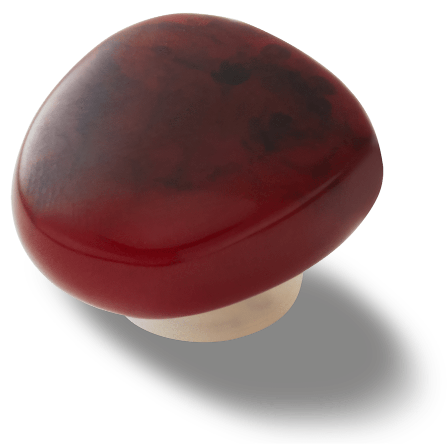  Mahogany Obsidian Stone - charms on shoes - Jibbitz