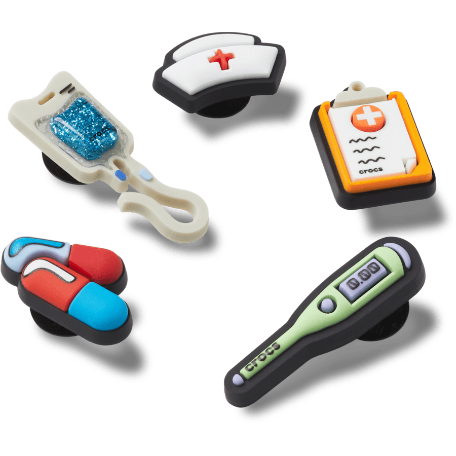 Healthcare 5 Pack - Custom Angle - Jibbitz Charms
