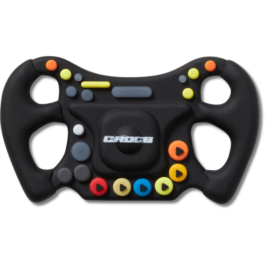 Race Car Steering Wheel - Charm view - Jibbitz Charms