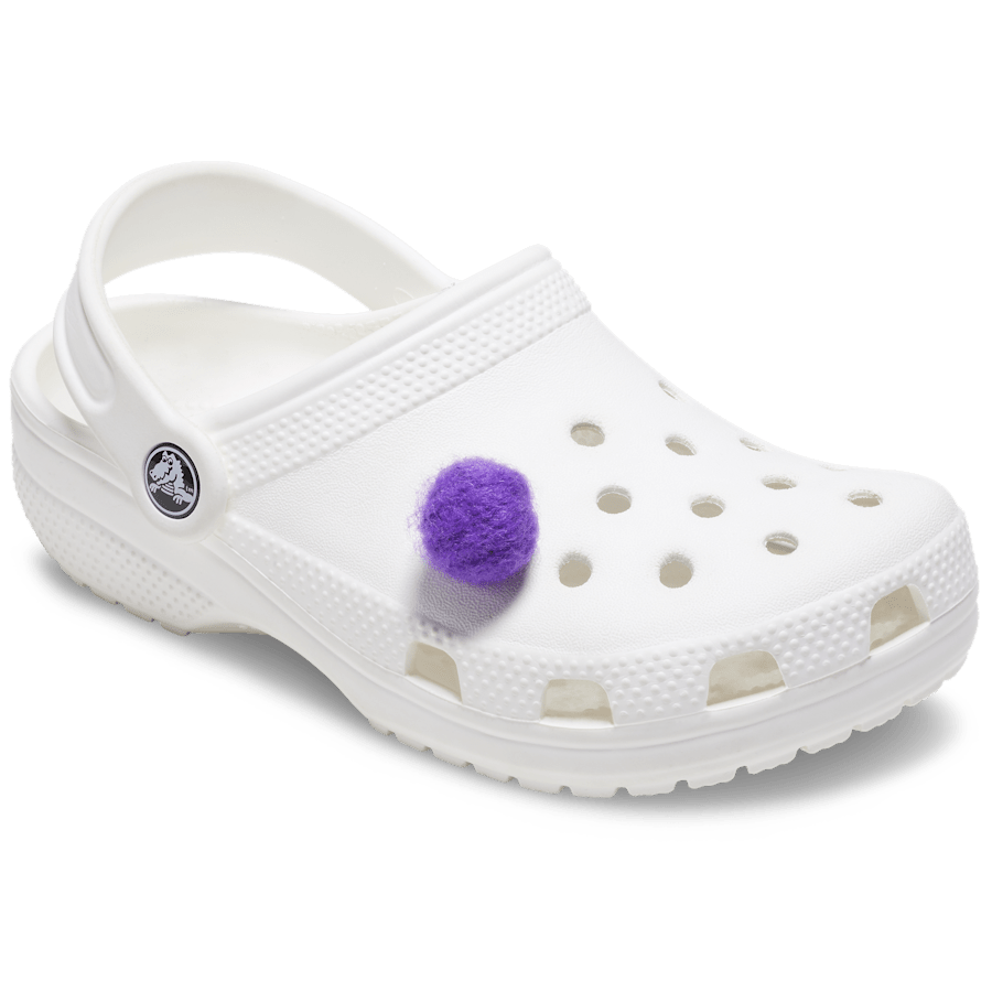 Purple Sweater Puff - Charm on shoes - Jibbitz Charms
