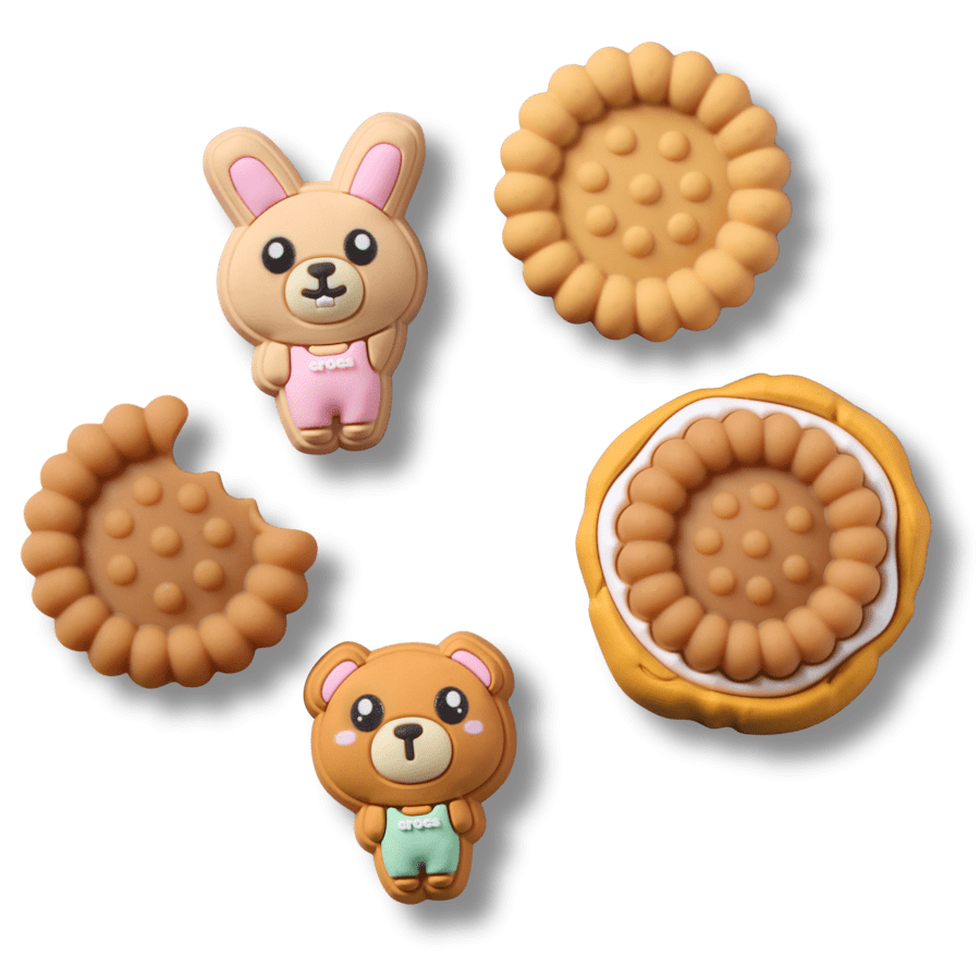 K Cookie 5 Pack - lisävarustenäkymä - Jibbitz Charms