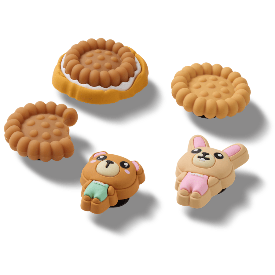 K Cookie 5 Pack - mukautettu kulma - Jibbitz Charms