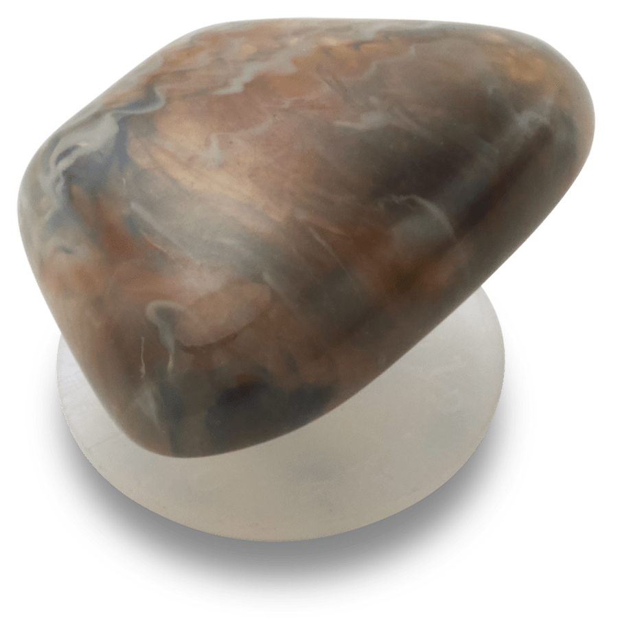 Crafted Small Marble Stone - Custom Angle - Jibbitz Charms