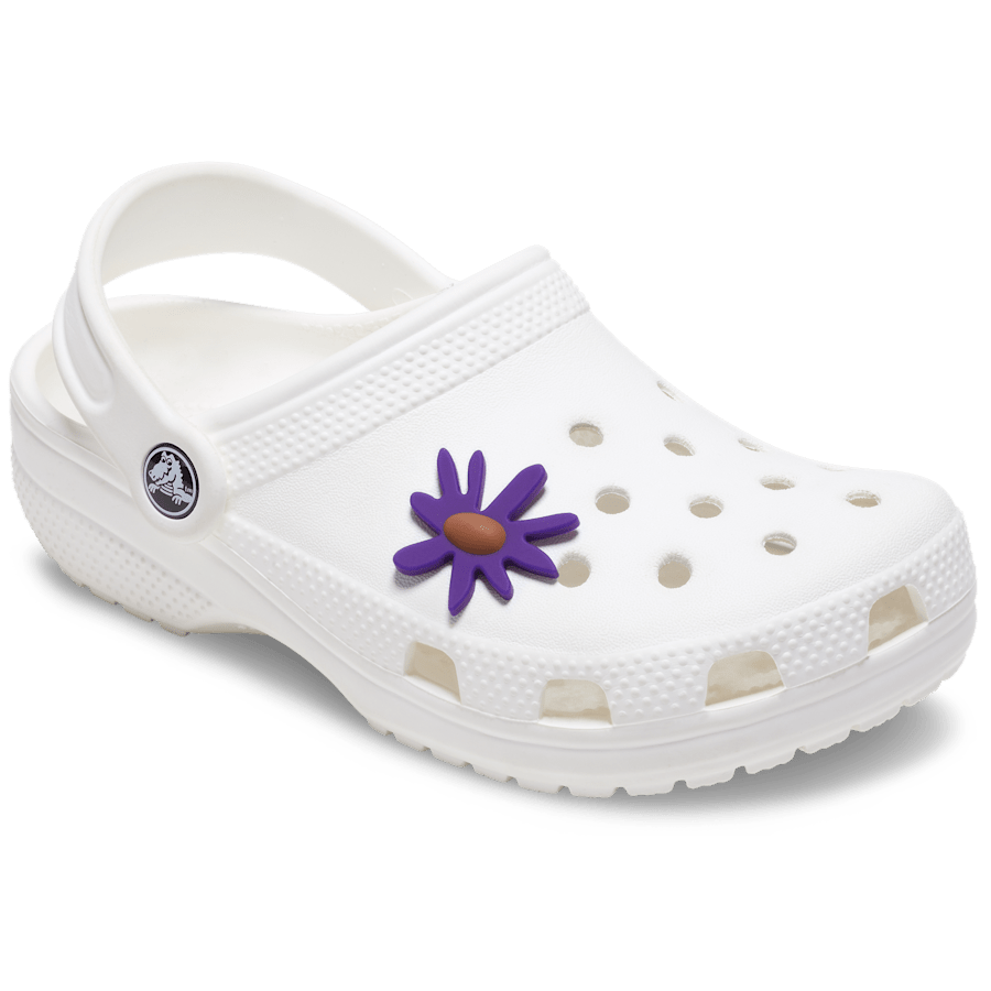 Purple Crafted Daisy - charm-on-shoes - Jibbitz Charms