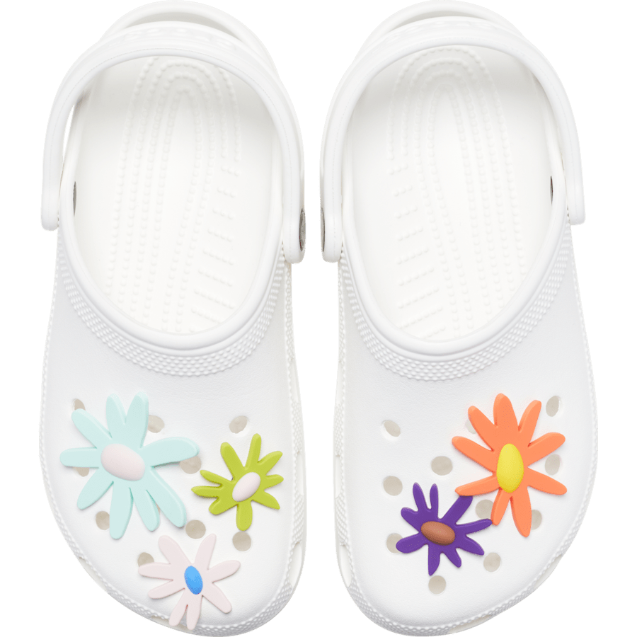 Crafted Daisy 5 Pack - charm-on-shoes - Jibbitz Charms