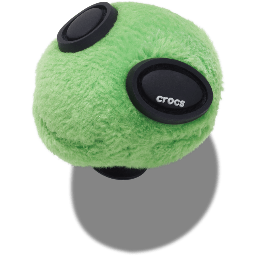 Alien vert pelucheux - Angle personnalisé - Jibbitz Charms