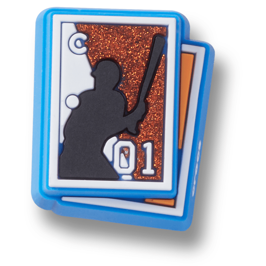  Baseball Trading Cards - charm view - Jibbitz