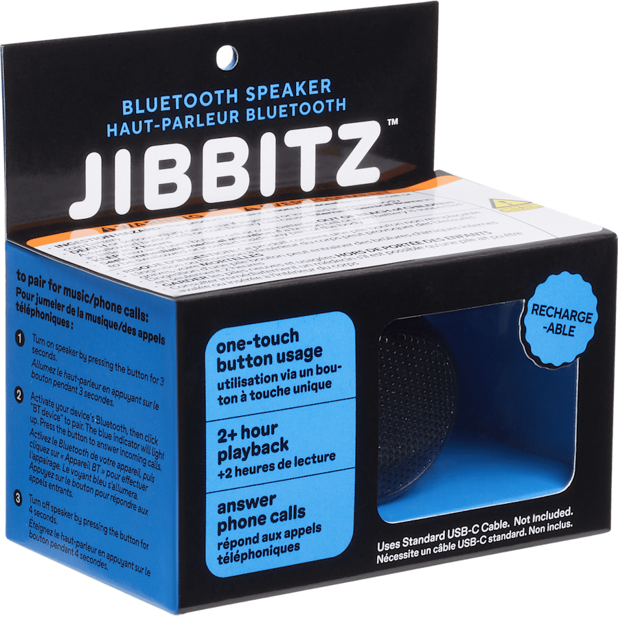  Functional Bluetooth Speaker - charms on packing card - Jibbitz