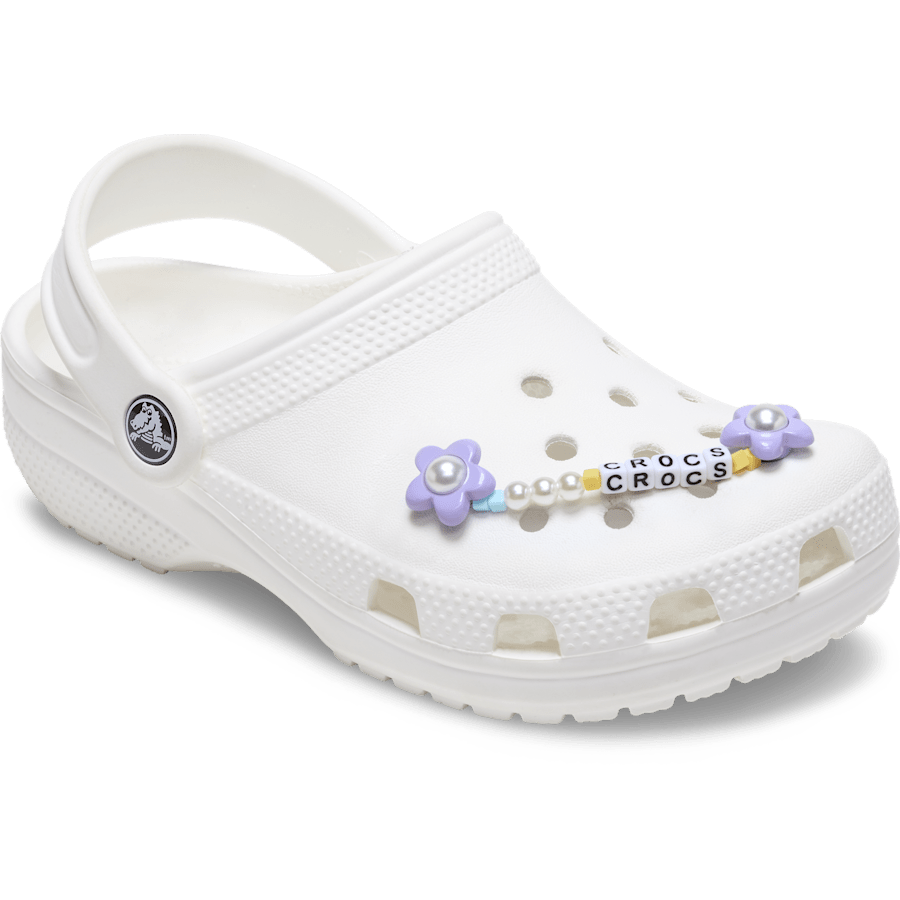 Purple Meta Flower Chain - charm-on-shoes - Jibbitz Charms