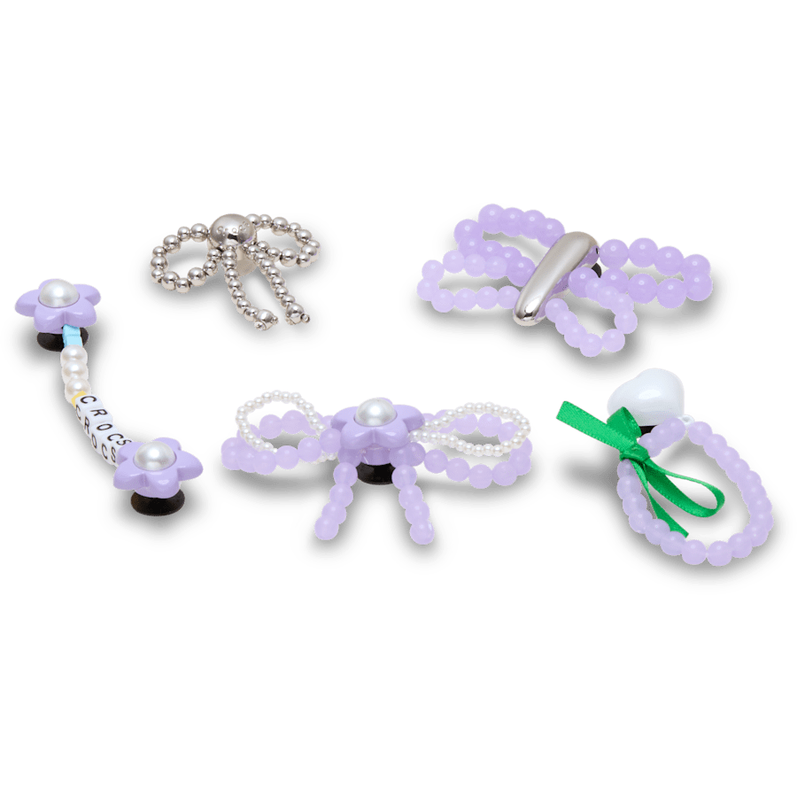 Purple Meta 5 Pack - Custom Angle - Jibbitz Charms