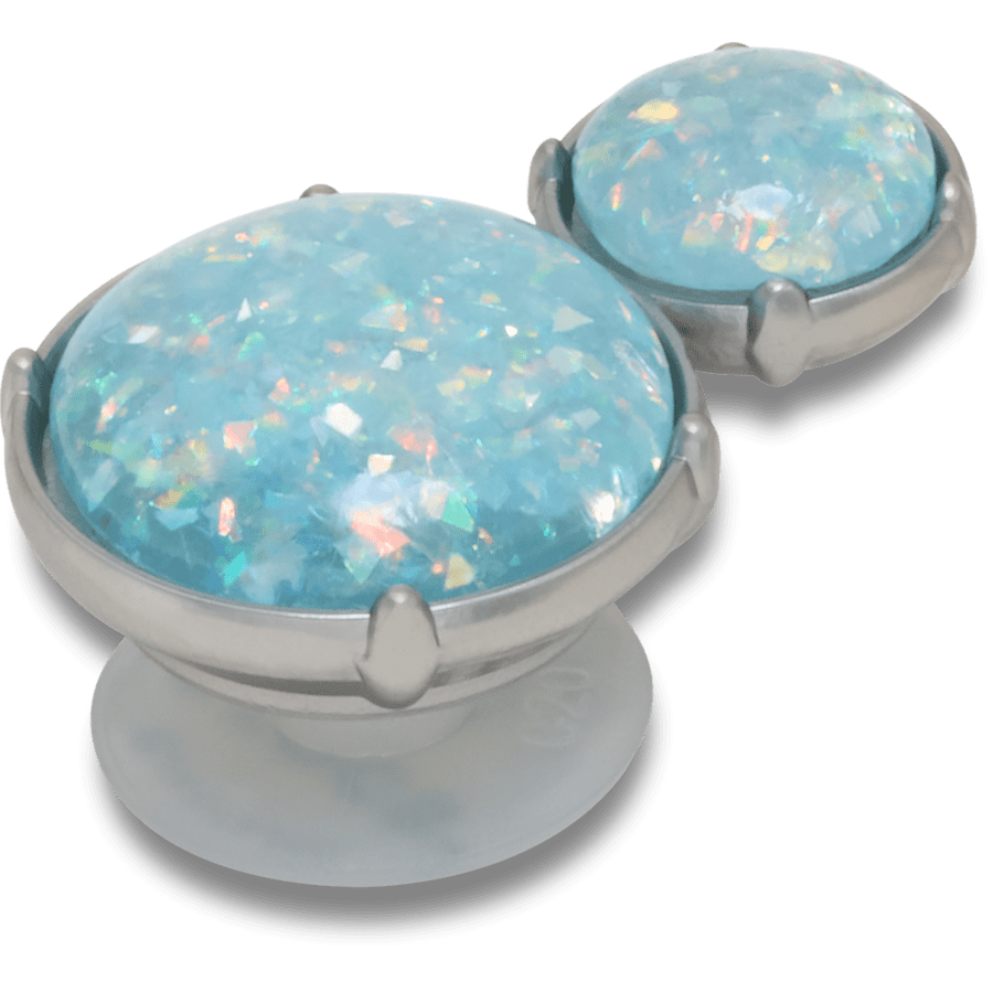 Opalescent SMT Dbl Gem - angle personnalisé - Jibbitz Charms
