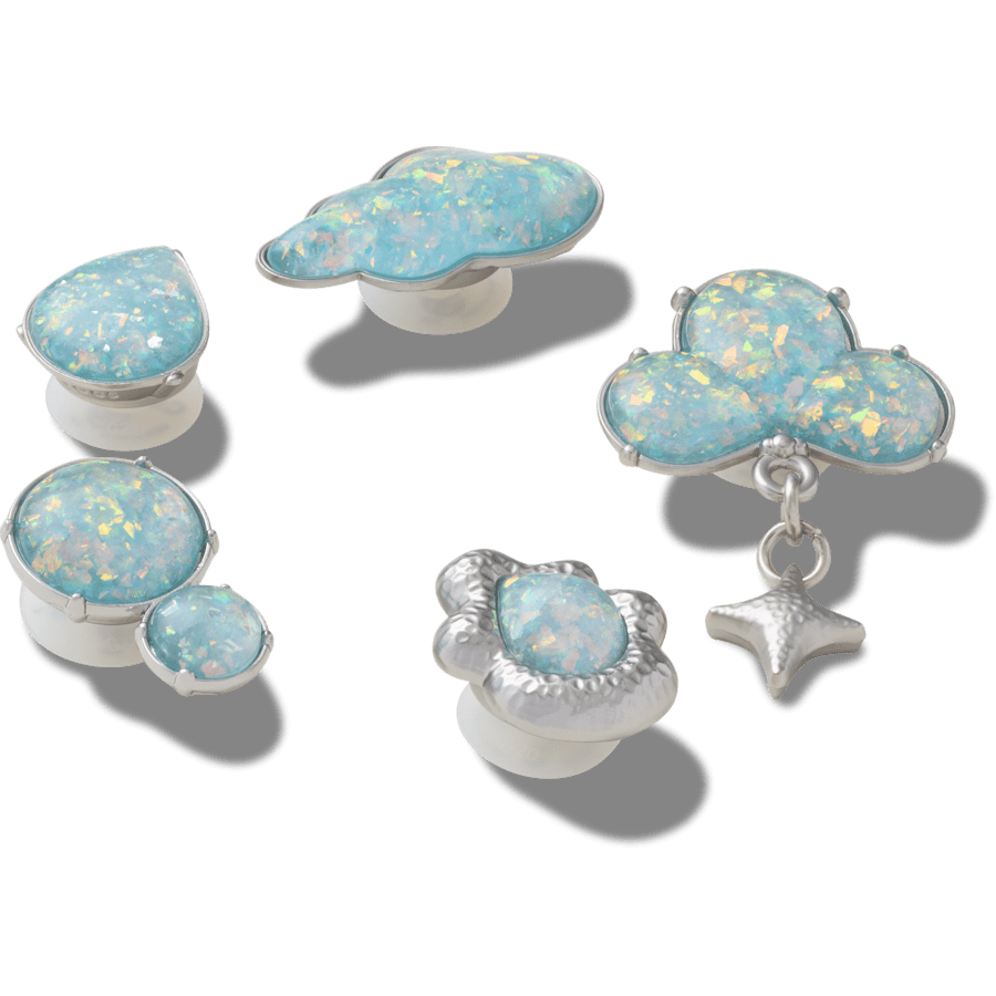 Opalescent Meta 5 Pack - angle personnalisé - Jibbitz Charms