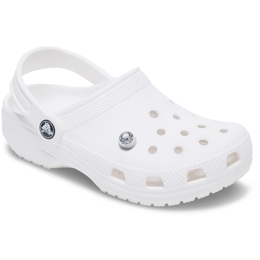 Tiny Silver Stud - charm-on-shoes - Jibbitz Charms