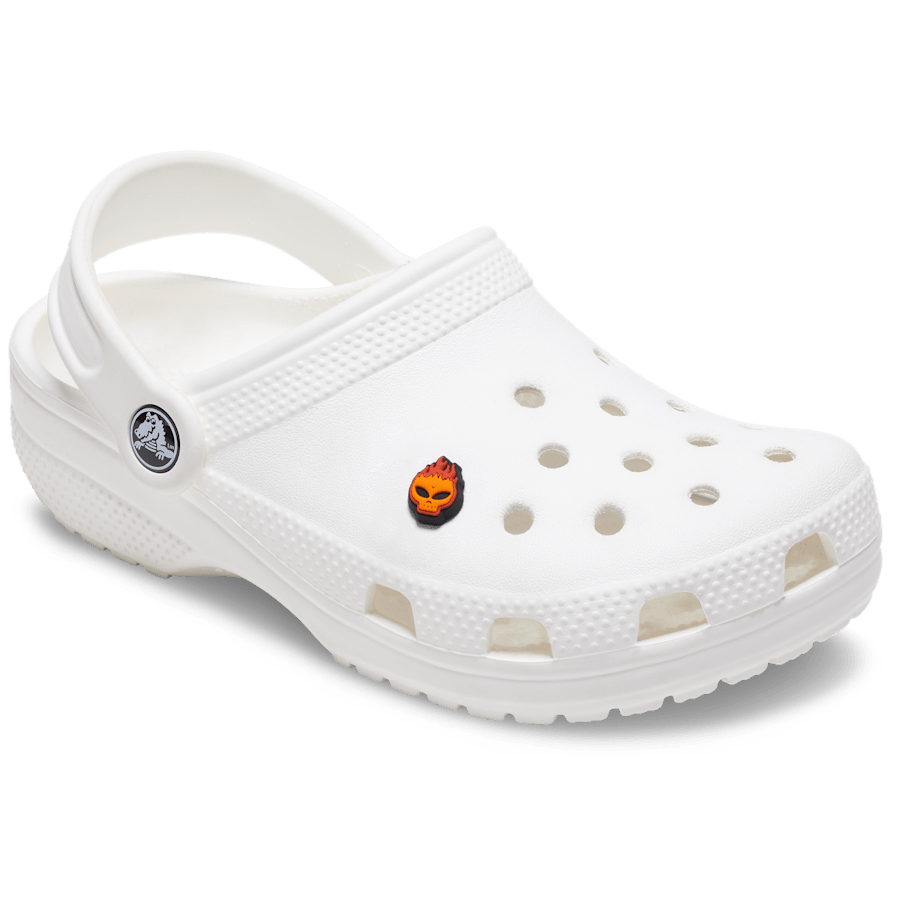 Flaming Skull - charm-on-shoes - Jibbitz Charms