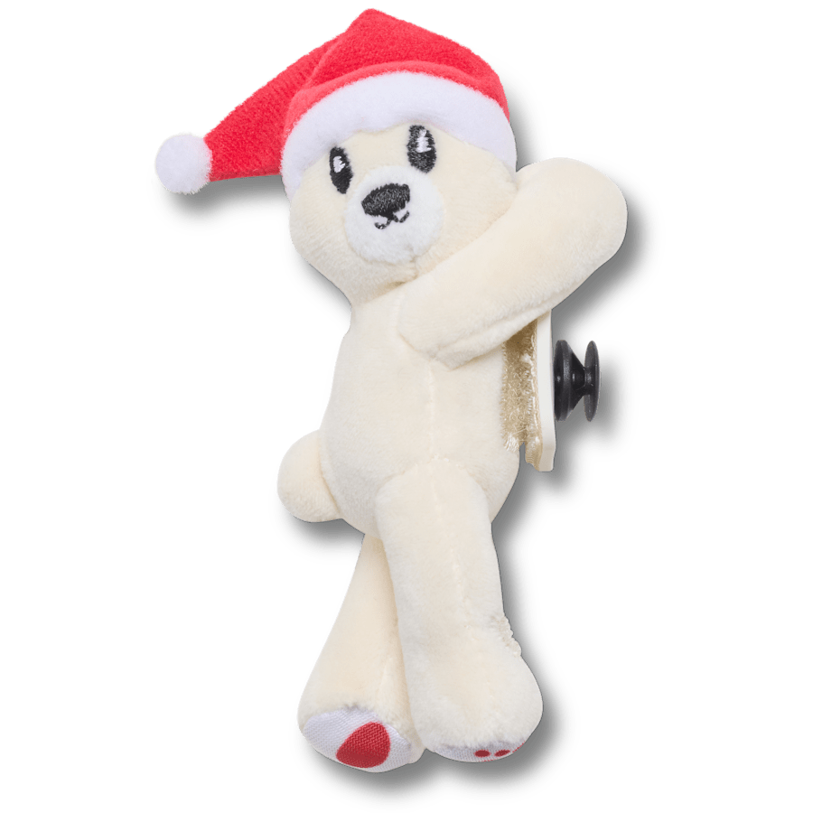 Huggitz kerstbeer - accessoire weergave - Jibbitz Charms