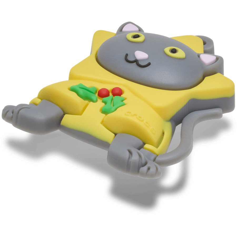 Holiday Cat Ornament - Custom Angle - Jibbitz Charms