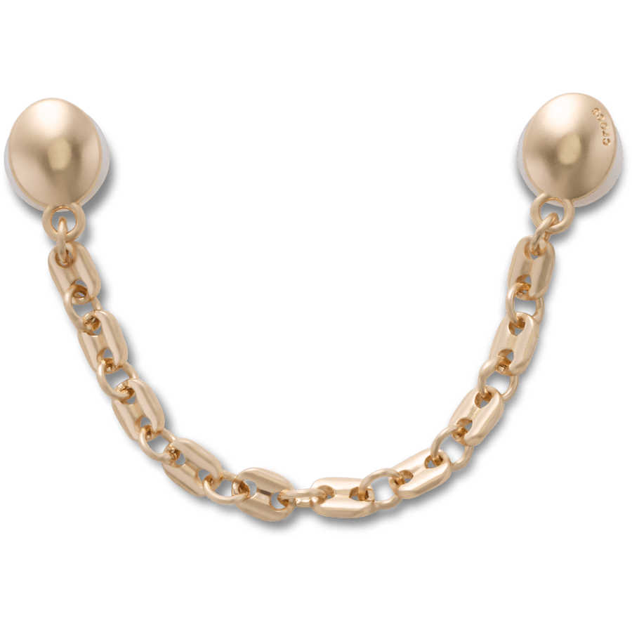 Gold Anchor Chain - charm view - Jibbitz Charms