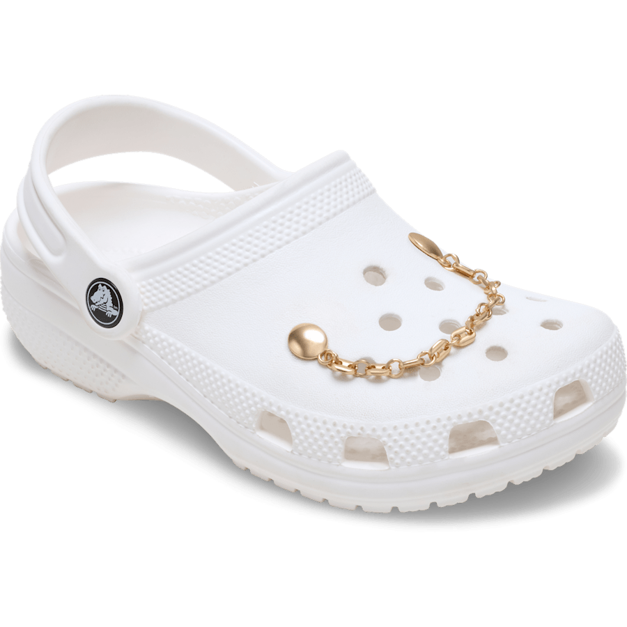 Gold Anchor Chain - charm-on-shoes - Jibbitz Charms