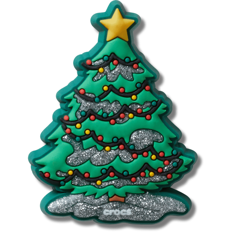 Festive Christmas Tree - charm view - Jibbitz Charms