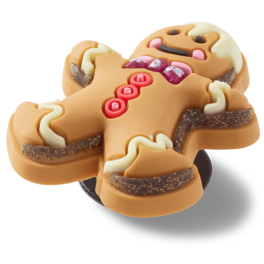 Cute Gingerbread Cookie - Custom Angle - Jibbitz Charms