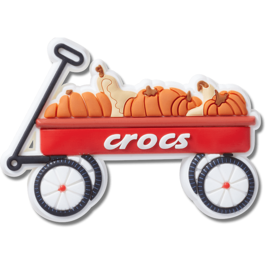 Voiture citrouille - vue accessoire - Jibbitz Charms