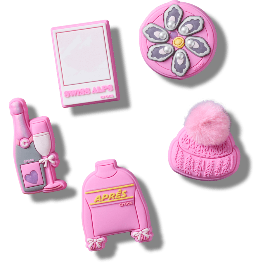 Apres Girl 5 Pack - lisävarustenäkymä - Jibbitz Charms