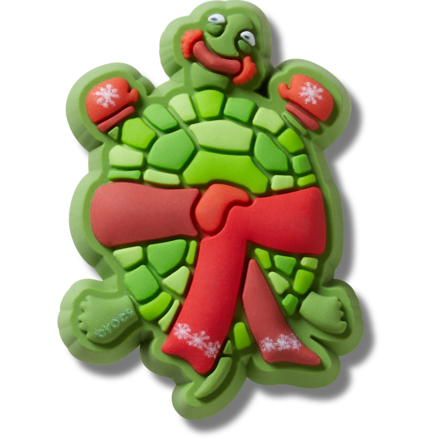Festive Turtle - charm view - Jibbitz Charms