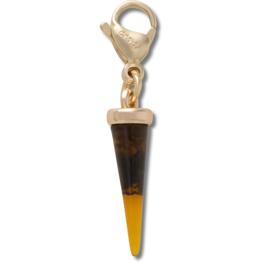 Gold Tortoise Spike Charm - Charm view - Jibbitz Charms