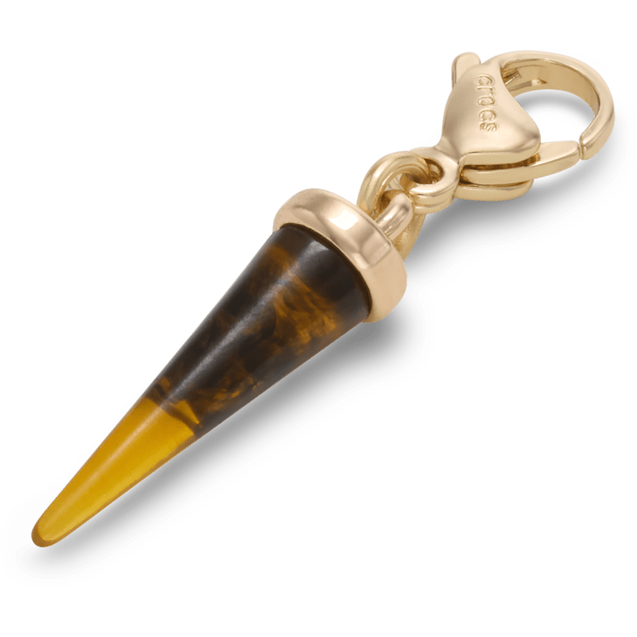 Gold Tortoise Spike Charm - Custom Angle - Jibbitz Charms