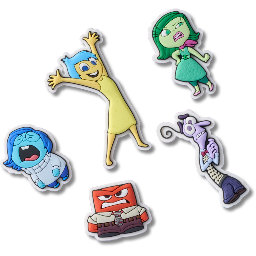 Pixar Inside Out 5 Pack - Charm view - Jibbitz Charms