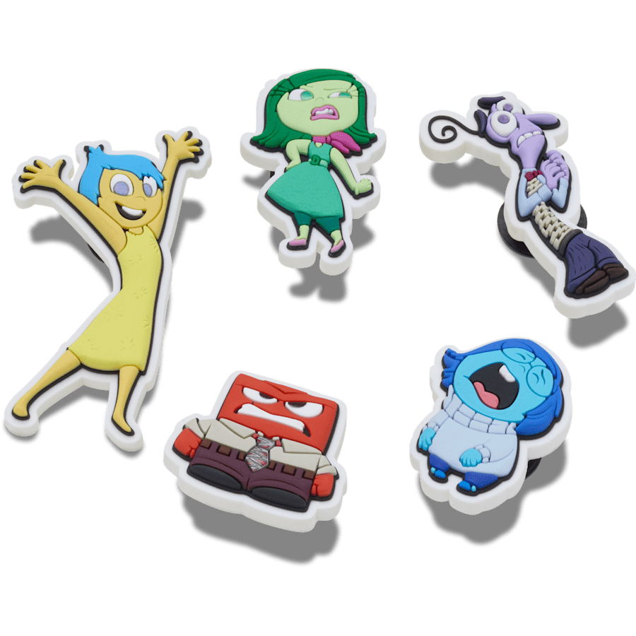 Pixar Inside Out 5 Pack - Custom Angle - Jibbitz Charms