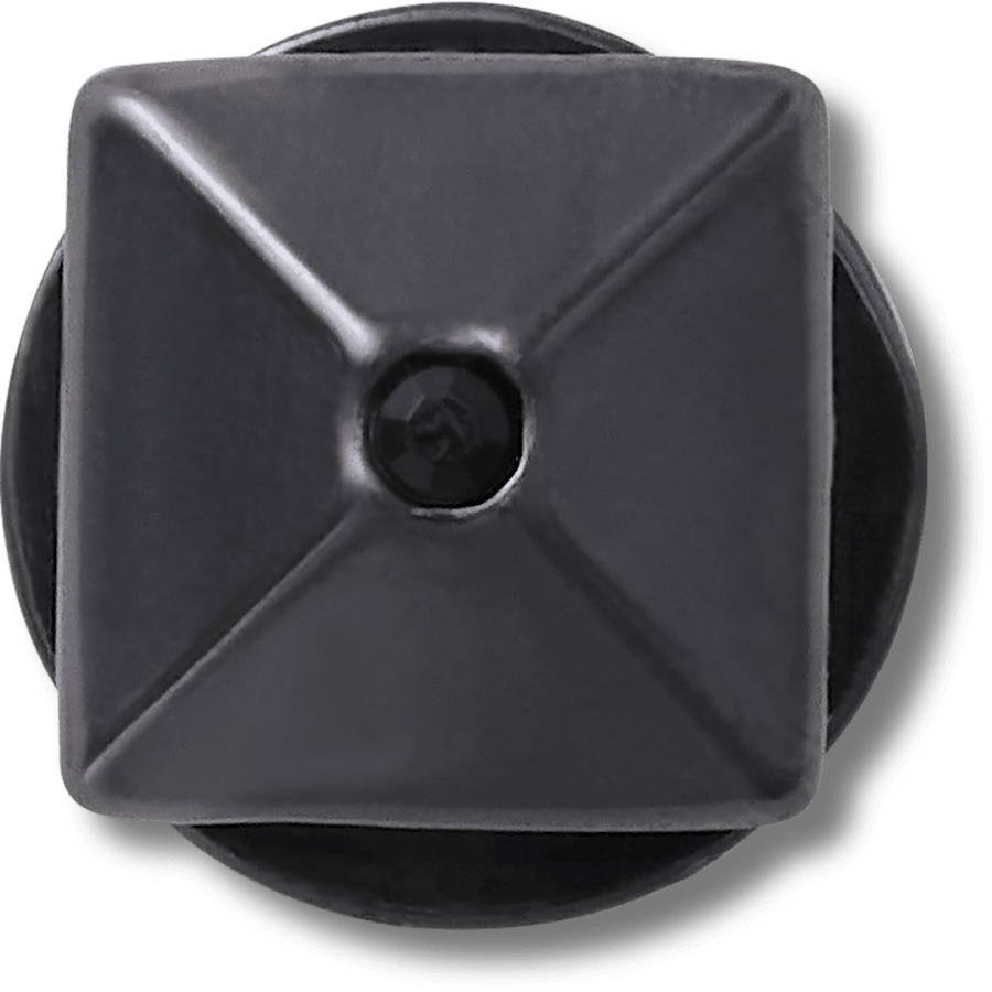 Light Silver Pyramid Stud - vue accessoire - Jibbitz Charms