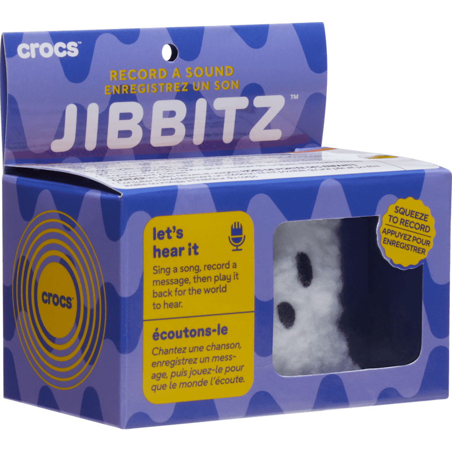 Fantôme « Record Your Own Sound » - accessoires sur la carte du colis - Jibbitz Charms