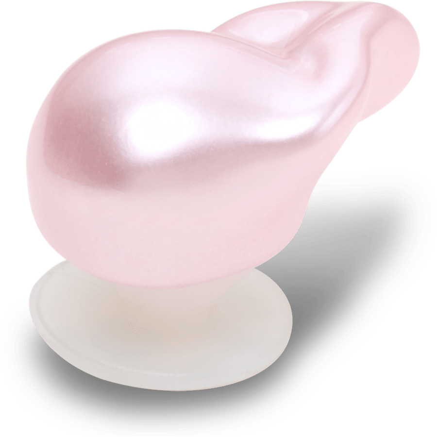 Pink Pear Baroque Pearl