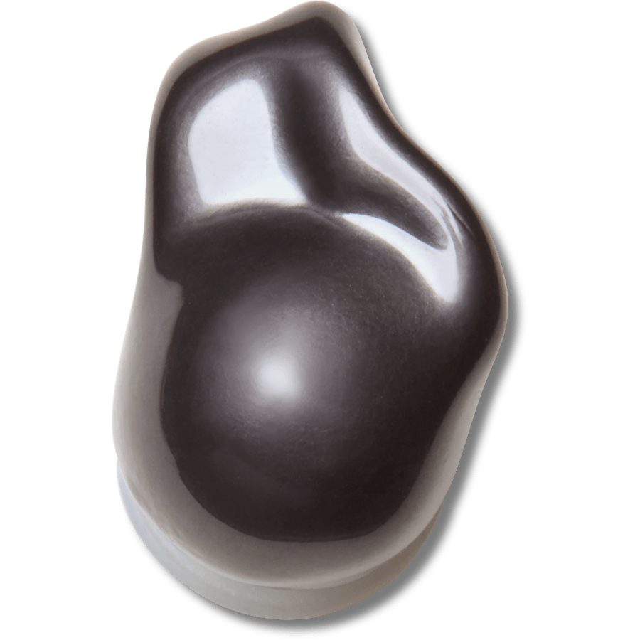 Black Pear Baroque Pearl - vue accessoire - Jibbitz Charms