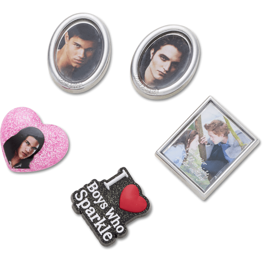 The Twilight Saga 5 Pack - Charm view - Jibbitz Charms
