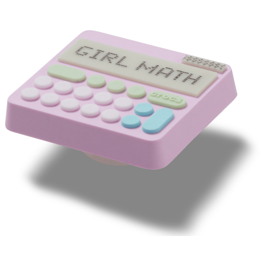  Girl Math - charms on shoes - Jibbitz