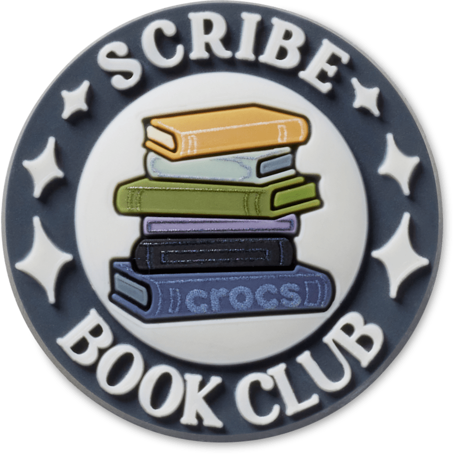  Scribe  Book Club - charm view - Jibbitz