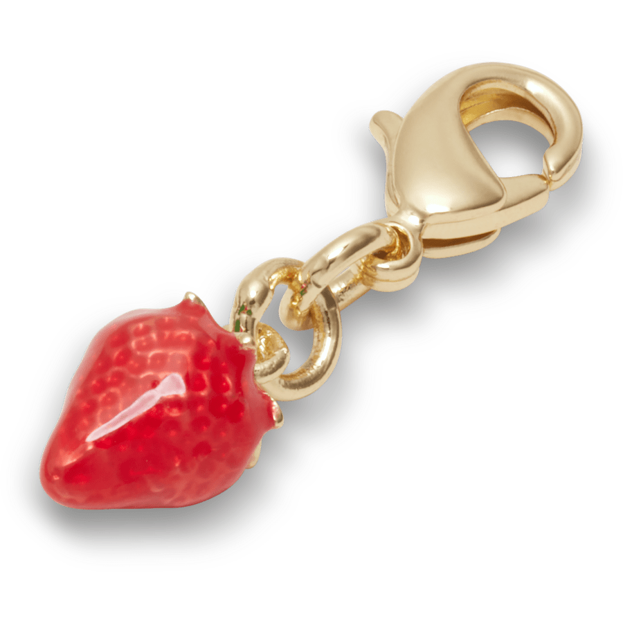 Strawberry Charm - Custom Angle - Jibbitz Charms