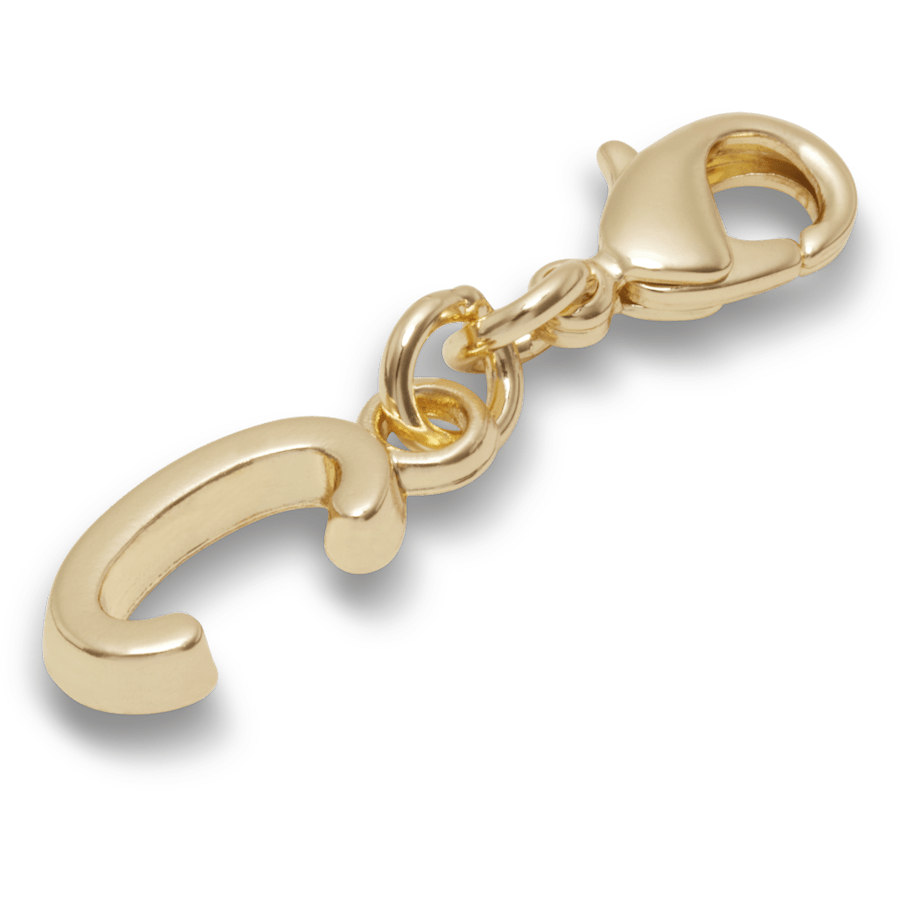 Gold Letter C Charm