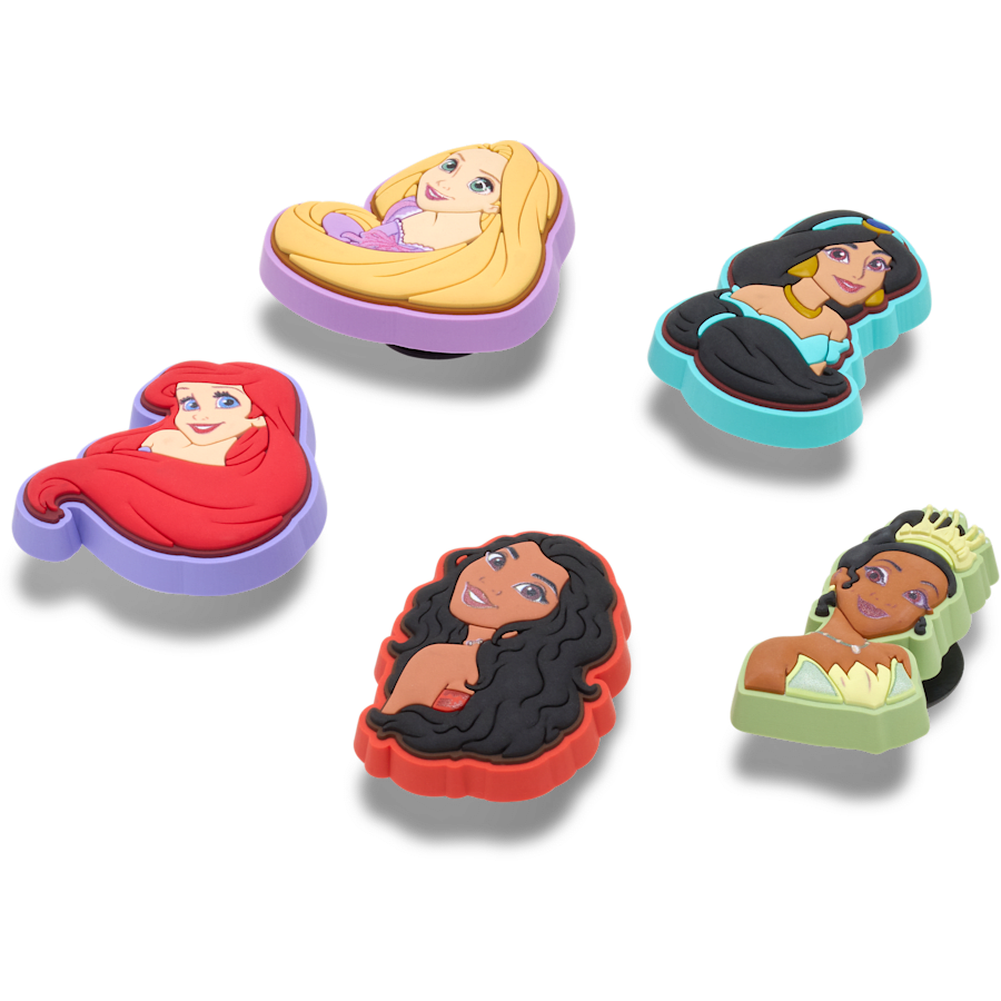 Disney Princess Multi 5 Pack - Angle personnalisé - Jibbitz Charms