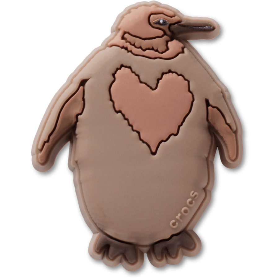  Brown Penguin Friend - charm view - Jibbitz