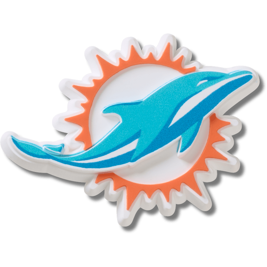 Crocs NFL Miami Dolphins Logo