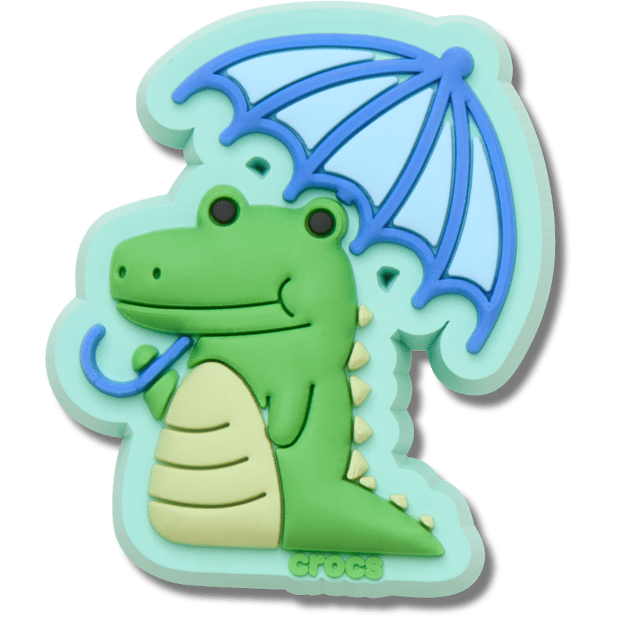 Crocodile with Umbrella - lisävarustenäkymä - Jibbitz Charms